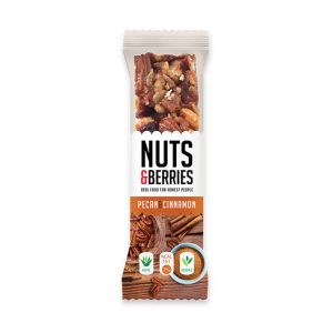 Nuts & Berries Organic Pecan & Cinnamon 30g