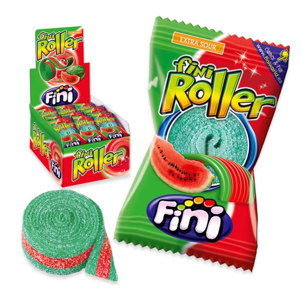 Fini Roller Extra Sour Watermelon 20g