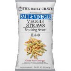 The Daily Crave Veggie Straws Salt & Vinegar 156g