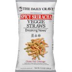 The Daily Crave Veggie Straws Spicy Sriracha 156g