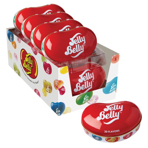 071567957946 Jelly Belly 20 Flavour Assorted Tin 65g