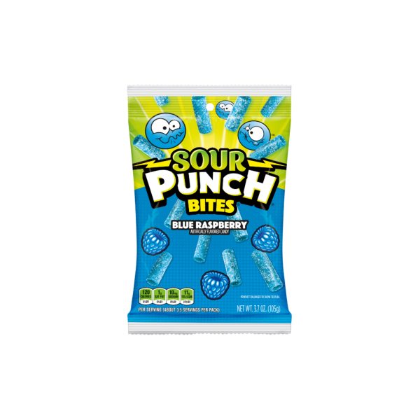 041364089799 Sour Punch Bites Blue Raspberry 105g 041364089799 Sour Punch Bites Blue Raspberry 105g