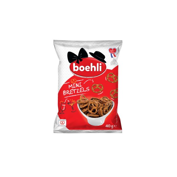 3185610001030 Boehli Mini Bretzel Knots Bag 40g