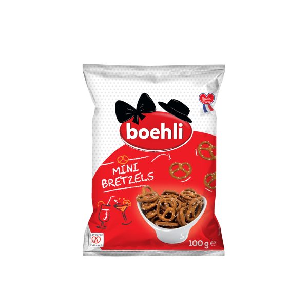 3185610001139 Boehli Mini Bretzel Knots Bag 100g