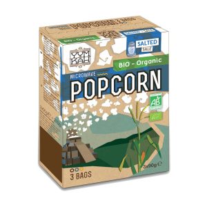 YUM KAH Salted Flavour Microwave Popcorn