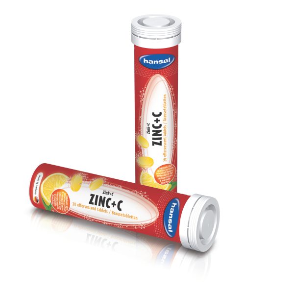 4001728375056 Hansal Zinc + C (20 Effervescent Tablets) 82g 4001728375056 Hansal Zinc + C (20 Effervescent Tablets) 82g