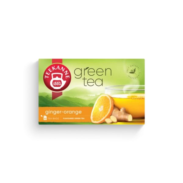 4009300524281 Teekanne Green Tea Ginger-Orange (20 x 1.75g)