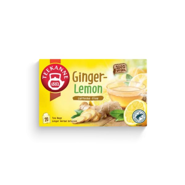 4009300525080 Teekanne Ginger Herbal Infusions Ginger Lemon (20 x 1.75g) 4009300525080 Teekanne Ginger Herbal Infusions Ginger Lemon (20 x 1.75g)