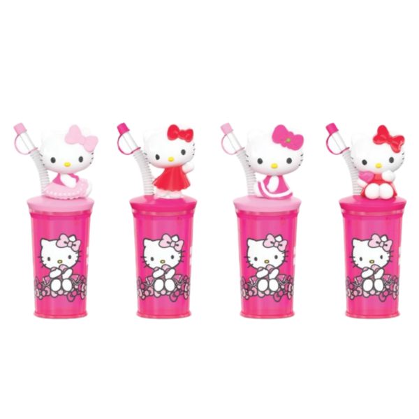5200701001527 Relkon Hello Kitty Drink & Go Cup with Candies 10g