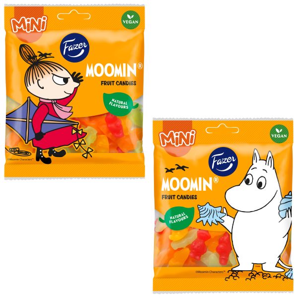 6416453033832 Fazer Moomin Fruit Candies 80g