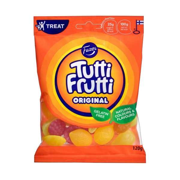 6416453038271 Fazer Tutti Frutti Original 120g