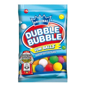 Dubble Bubble Assorted Gum Balls 90g