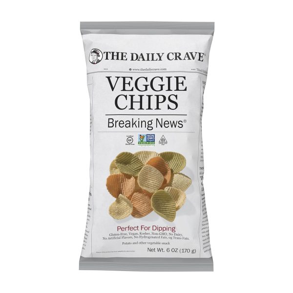 858641003009 The Daily Crave Veggie Chips 170g