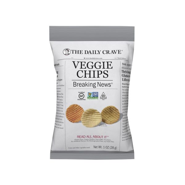 858641003030 The Daily Crave Veggie Chips 28g