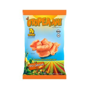 The Daily Crave UtoPEA-ah! Protein Chips, Spicy Cheddar 113g