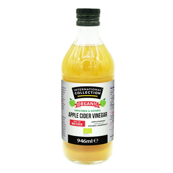 072248293025 International Collection Organic Apple Cider Vinegar 946ml