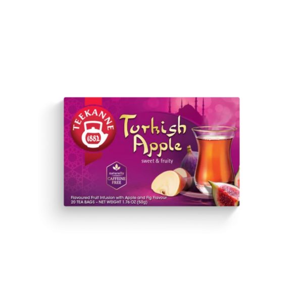4009300526803 Teekanne Country Tea Turkish Apple Fruit Infusion Tea (20 x 2.5g)