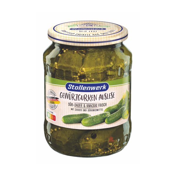40685878 Stollenwerk Selected Pickled Gherkins 720ml 40685878 Stollenwerk Selected Pickled Gherkins 720ml
