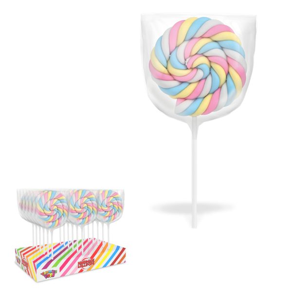 5200701008434 Relkon Yammiez Spiral Rainbow Mallow 30g