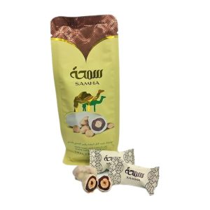 Samha Camel Milk 190g White Chocolate Dates with Hazelnuts