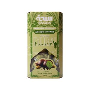 Samha Camel Milk Kunafa Bonbon Milk Chocolate 120g