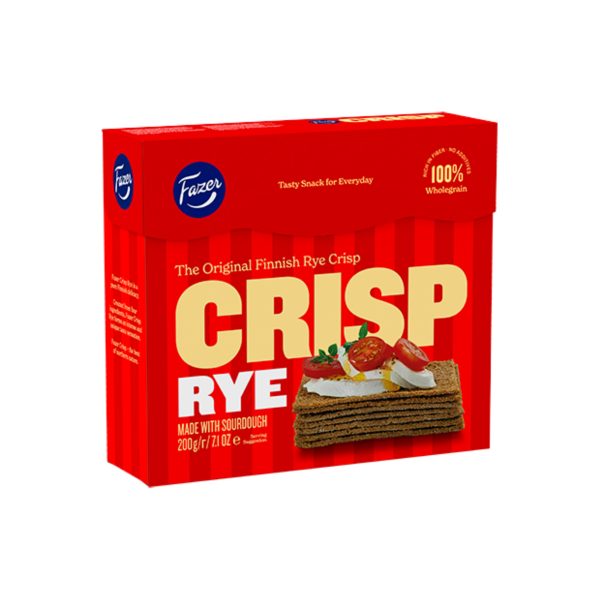 6411402976802 Fazer Crisp Rye 200g