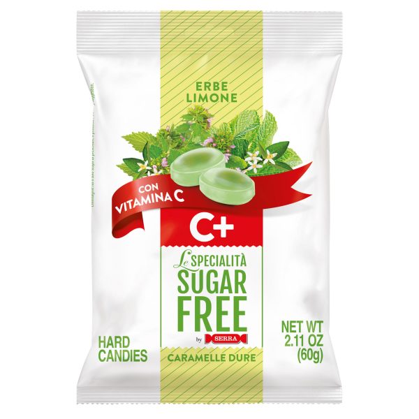 8004590506081 Le Specialità by Serra Sugar Free + Vitamin C - Herbs & Lemon 60g