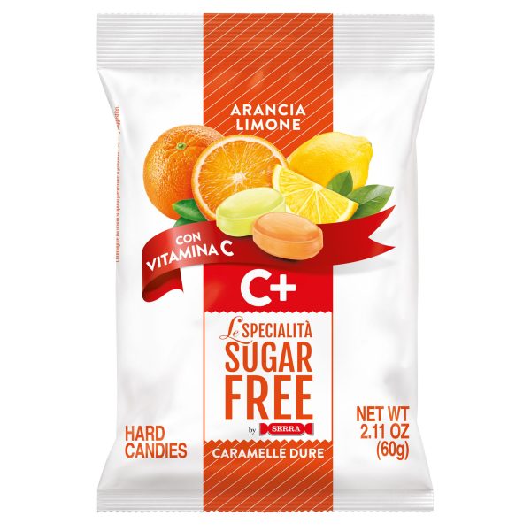8004590506081 Le Specialità by Serra Sugar Free + Vitamin C - Orange & Lemon 60g 8004590506081 Le Specialità by Serra Sugar Free + Vitamin C - Orange & Lemon 60g