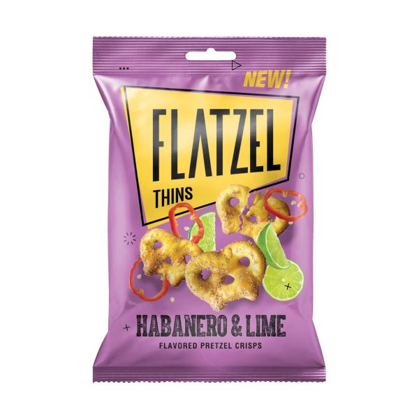 8681042336054 Flatzel Thins Habanero & Lime Flavored 65g 8681042336054 Flatzel Thins Habanero & Lime Flavored 65g