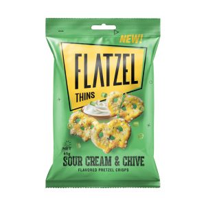 Flatzel Thins Sour Cream & Chive 65g
